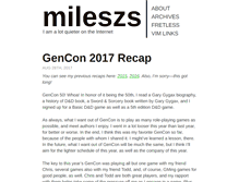 Tablet Screenshot of mileszs.com
